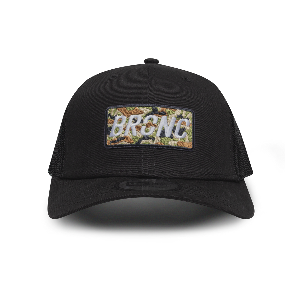 Bronc Camo Patch Mesh-Back Hat