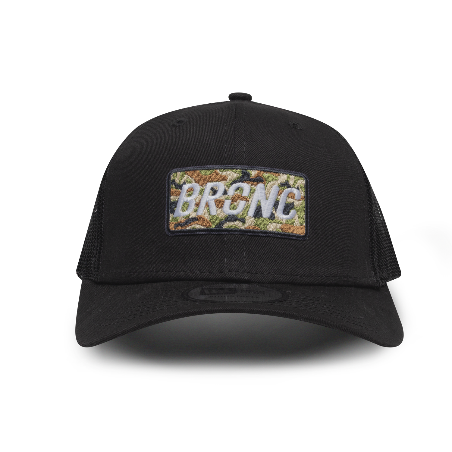 Bronc Camo Patch Mesh-Back Hat